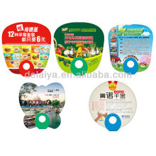 Customise advertising plastic hand fan for promotion or event